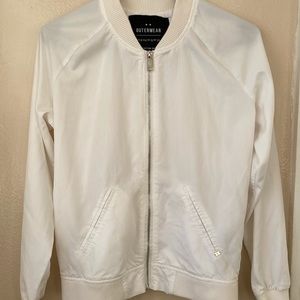 Cotton On Sheer White Bomber Jacket